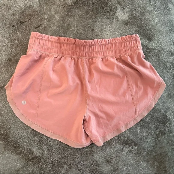 Lulu lemon Lululemon Anew Short 4" Quicksand mauve pink like new size 6 - Picture 6 of 15